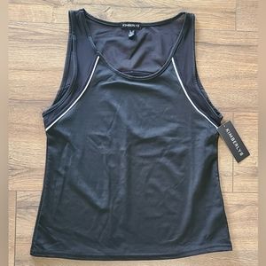 NWT'S- KIMBERLY C - Black Athleisure Tank - Size Large
